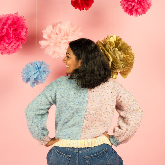 Marshmallow Swirls - Sweter
3