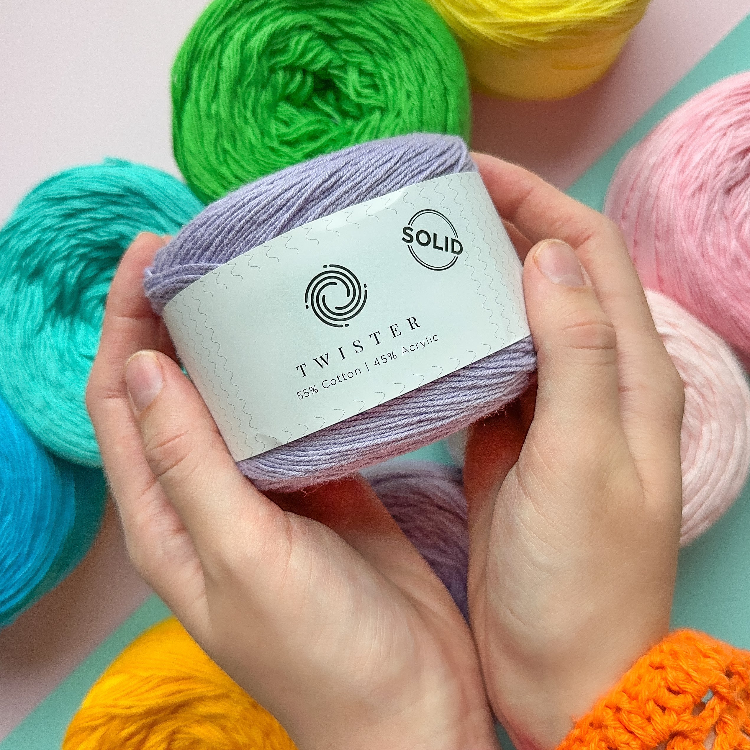 Włóczka typu 'Cake' w promocji