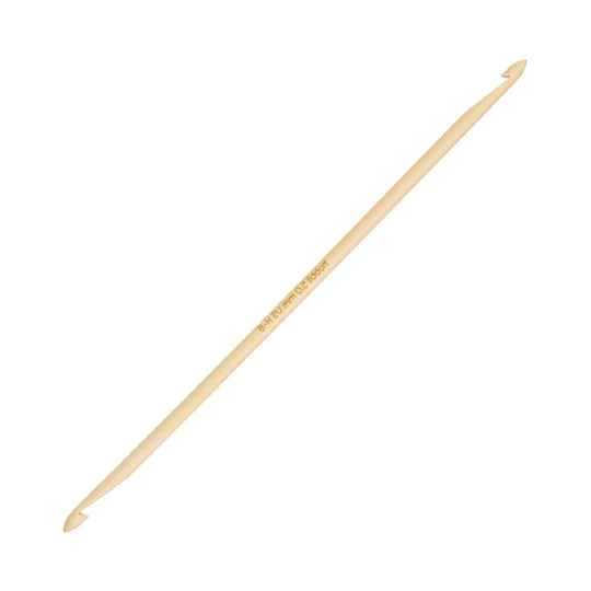 Bamboo Podwójne Szydełka Tunezyjskie - 20 cm - Hobbii