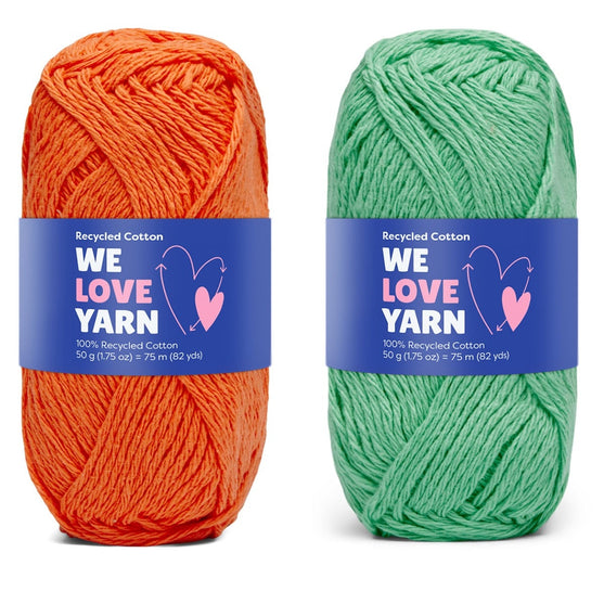 

Recycled Cotton - We Love Yarn
18