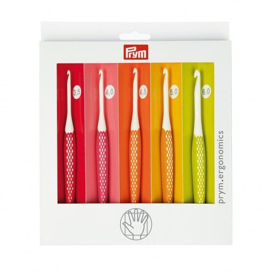 

Zestaw ergonomicznych szydełek do wełny - Prym
1