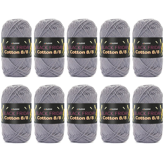 

Black Friday Cotton 8/8 Color Pack (Edycja Limitowana) - Hobbii
9