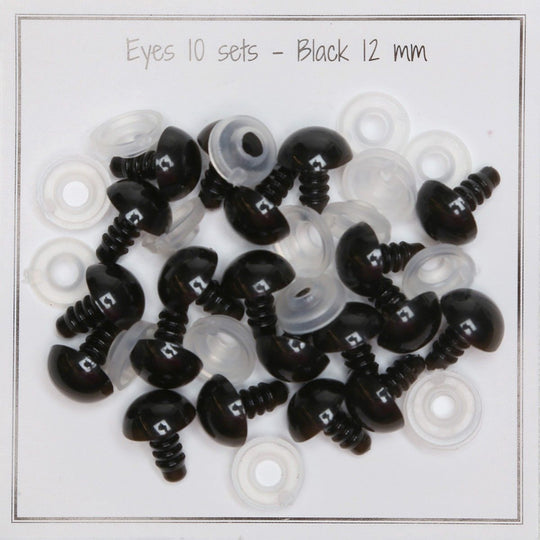 Oczka zaciskowe - 12 mm - Go Handmade