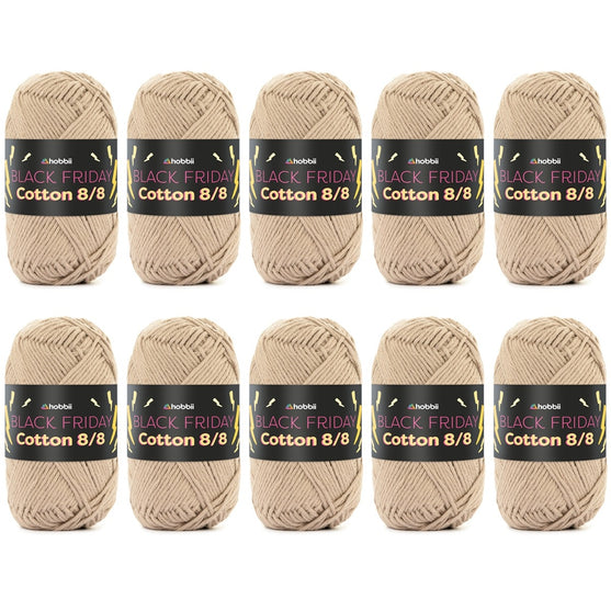 

Black Friday Cotton 8/8 Color Pack (Edycja Limitowana) - Hobbii
6