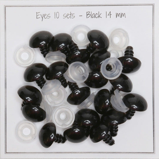 Oczka zaciskowe - 14 mm - Go Handmade