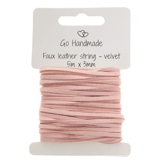 

Sznurek ze sztucznej skóry - Go Handmade
1