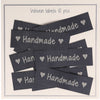 

10 znaczków 'Handmade' - 5 cm - Go Handmade
1