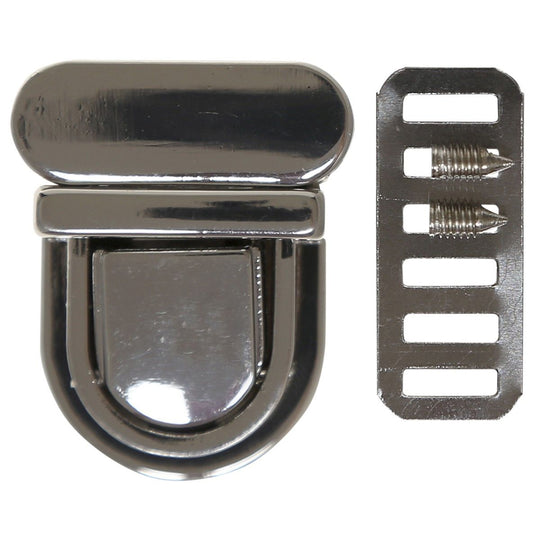 Metalowy zamek do torebki - 30 x 19 mm - Go Handmade