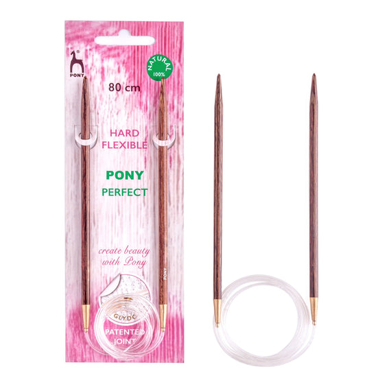 

Druty na żyłce Perfect - 80 cm - Pony
1