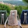 

Sznurek do toreb - czarny/srebrny - Go Handmade
3