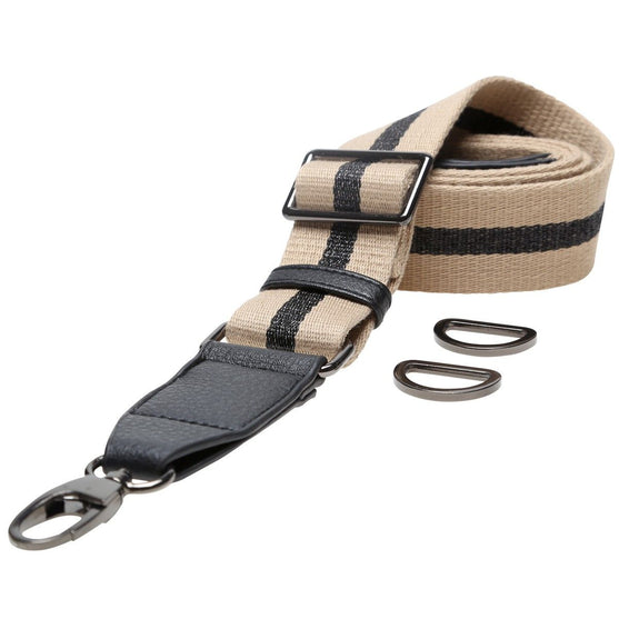 

Bawełniany pasek na ramię - Regulowany 80–125 cm x 38 mm - Go Handmade
1