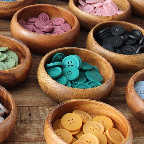 

Vintage Guziki - Black - Różne Rozmiary - Go Handmade
6