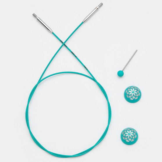 

Żyłka Swivel - Teal - KnitPro
3