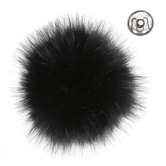 Pompon - Czarny - Go Handmade
