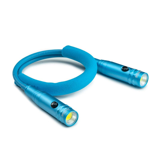 

Lampa na szyję Deluxe - Niebieski - Hobbii
1