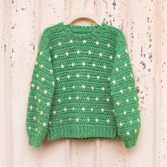 Cotton Candy Dot - Sweter Dziecięcy