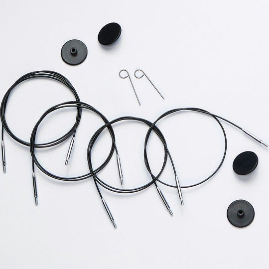 Żyłka Swivel - Black - KnitPro