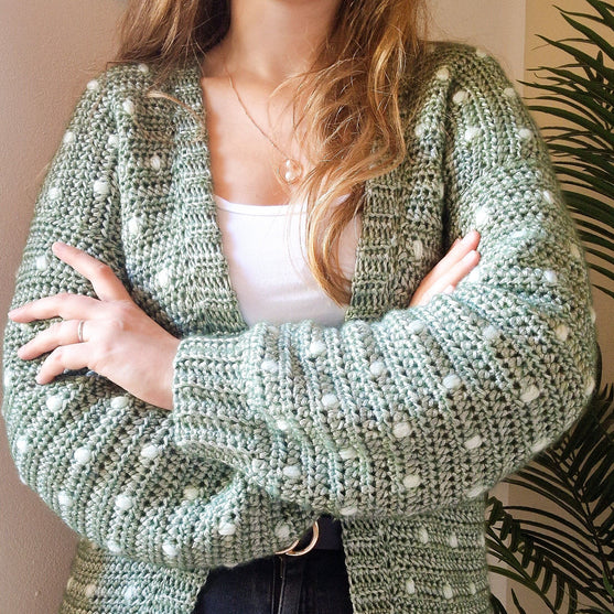 

Cotton Candy Dot - Kardigan
2