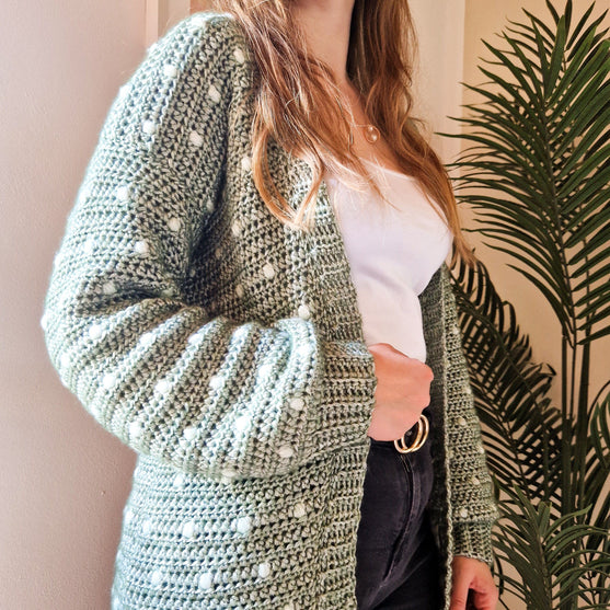 

Cotton Candy Dot - Kardigan
6