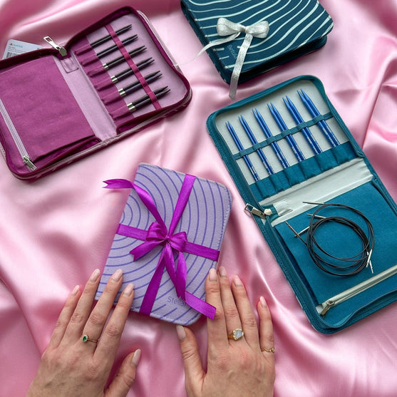 

Zestaw krótkich, wymiennych drutów na żyłce Betula Essential - Mulberry - Hobbii
13