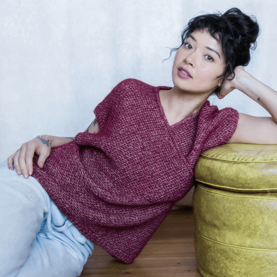 Crossery - Kamizelka w strukturalny wzór