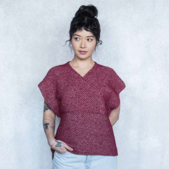 

Crossery - Kamizelka w strukturalny wzór
7