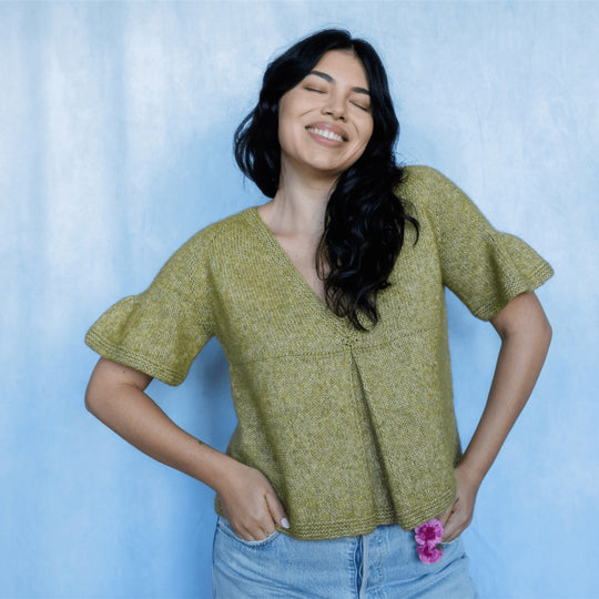 Elixir - Plisowany Top