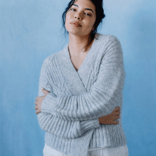 Cloudbusting - Kardigan w Warkocze