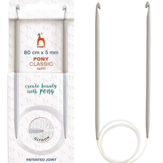 

Szydełko tunezyjskie/na żyłce - Pony
1