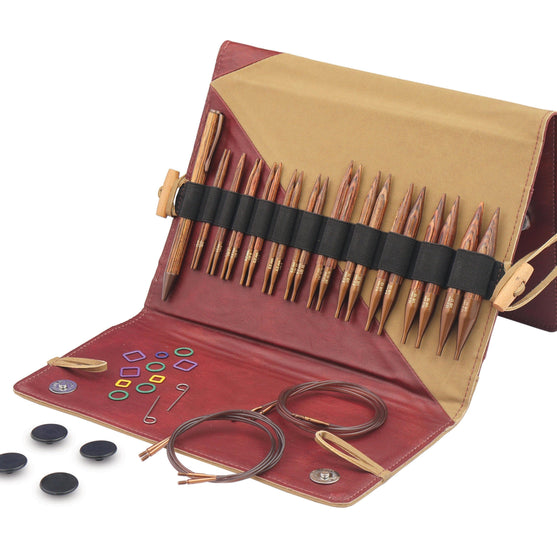 

Ginger Regal - Zestaw krótkich wymiennych drutów na żyłce - Brzoza - KnitPro
1