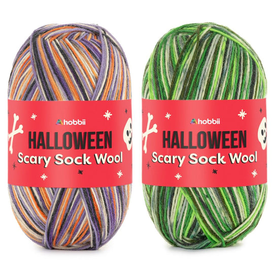 Scary Sock Wool (Edycja Limitowana) - Hobbii