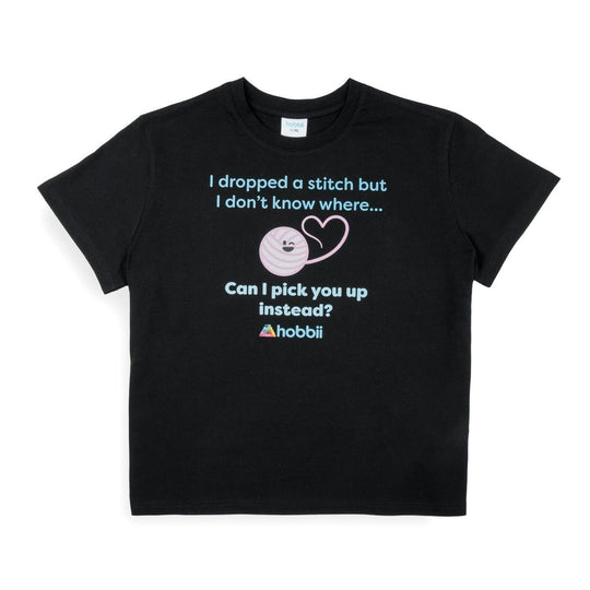 Dropped A Stitch T-shirt - Yarniis (Edycja limitowana) - Hobbii