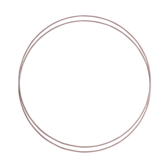 

Metalowa obręcz, 25 cm, 2 sztuki - Go Handmade
1