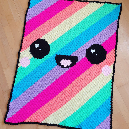Kawaii Tęcza - Kocyk