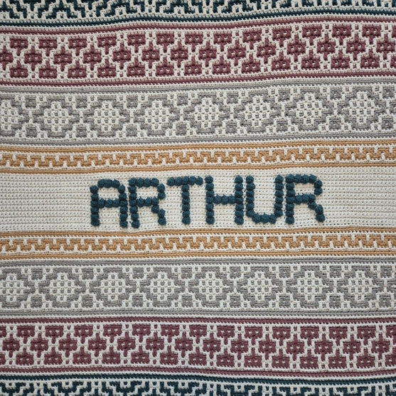 

Lullaby Name Mosaic - Spersonalizowany Kocyk Dziecięcy
5