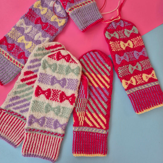 Bow Pop Mittens - Rękawiczki