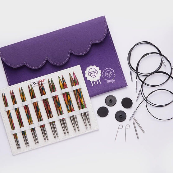 

Symfonie Deluxe Zestaw wymiennych drutów na żyłce - KnitPro
1