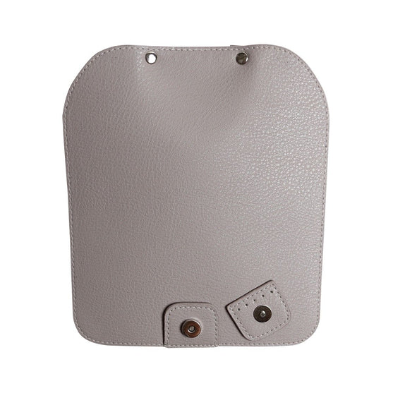 

Klapa do torby z magnetycznym zapięciem - beżowa/srebro - Go Handmade
6