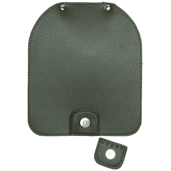 

Klapa do torby z magnetycznym zapięciem - Green/Silver - Go Handmade
2