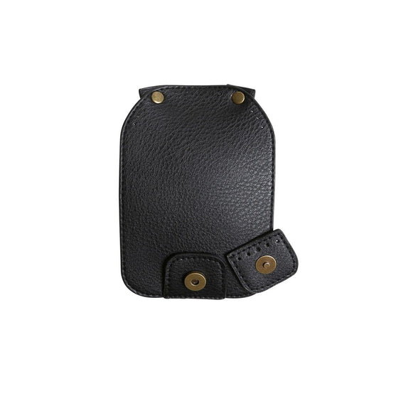 

Klapa do torby z magnetycznym zapięciem - czarna/brąz - Go Handmade
6