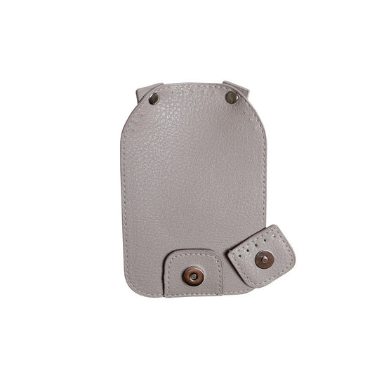 

Klapa do torby z magnetycznym zapięciem - beżowa/srebro - Go Handmade
4