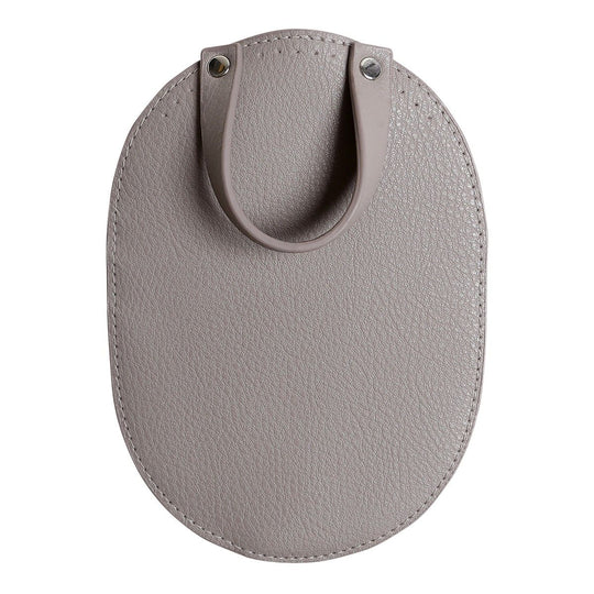 Klapka do metalowego zamknięcia do torby - Beige/Silver - Go Handmade