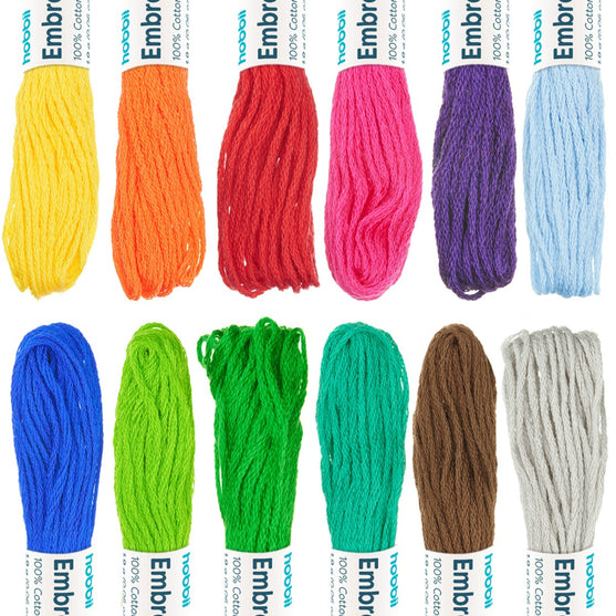 

Embroidery Yarn Color Pack - Hobbii
2