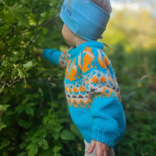 Happy Fox - Dziecięcy sweterek