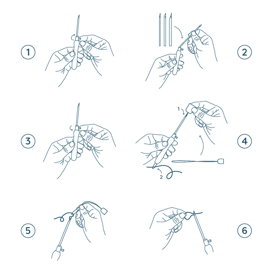 

Wymienny Zestaw do Punch Needle - Hobbii
7