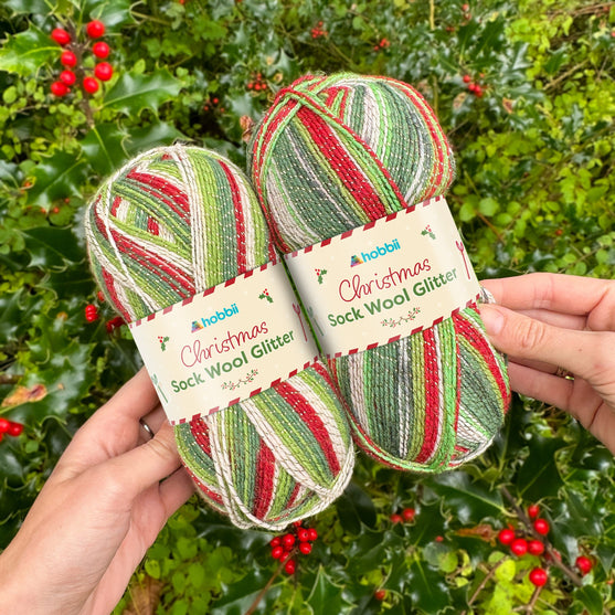 

Christmas Sock Wool Glitter (Edycja Limitowana) - Hobbii
7