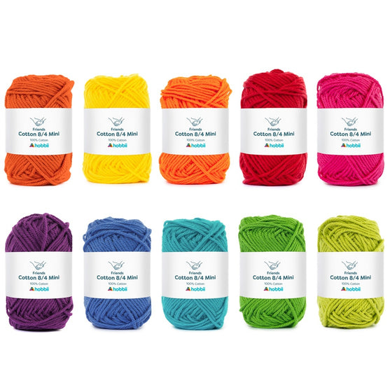 

Friends Cotton 8/4 Mini Color Pack - Friends
3