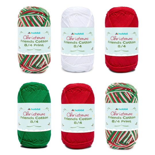 Friends Cotton 8/4 Print Christmas Color Pack (Edycja Limitowana) - Friends