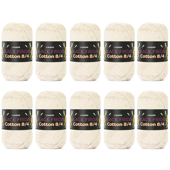 

Black Friday Cotton 8/4 Color Pack (Edycja Limitowana) - Hobbii
6