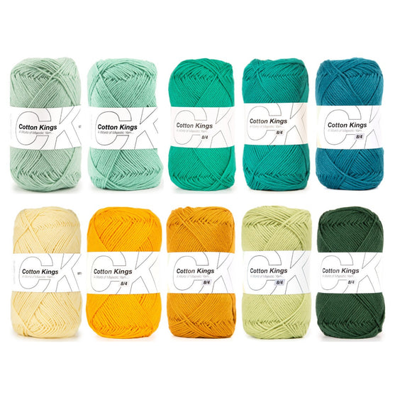 

Cotton 8/4 Color Pack - Cotton Kings
6